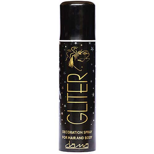Glitter decoration spray for hair and body