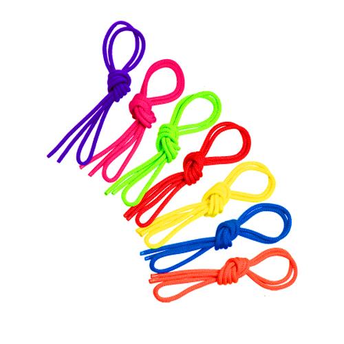 Junior color polyester rope for rhythmic gymnastics
