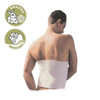 Medical elastic belt (back warmer), with ANGORA and MERINO wool