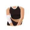 Elastic medical multipurpose tubular bandage, for elbow joint